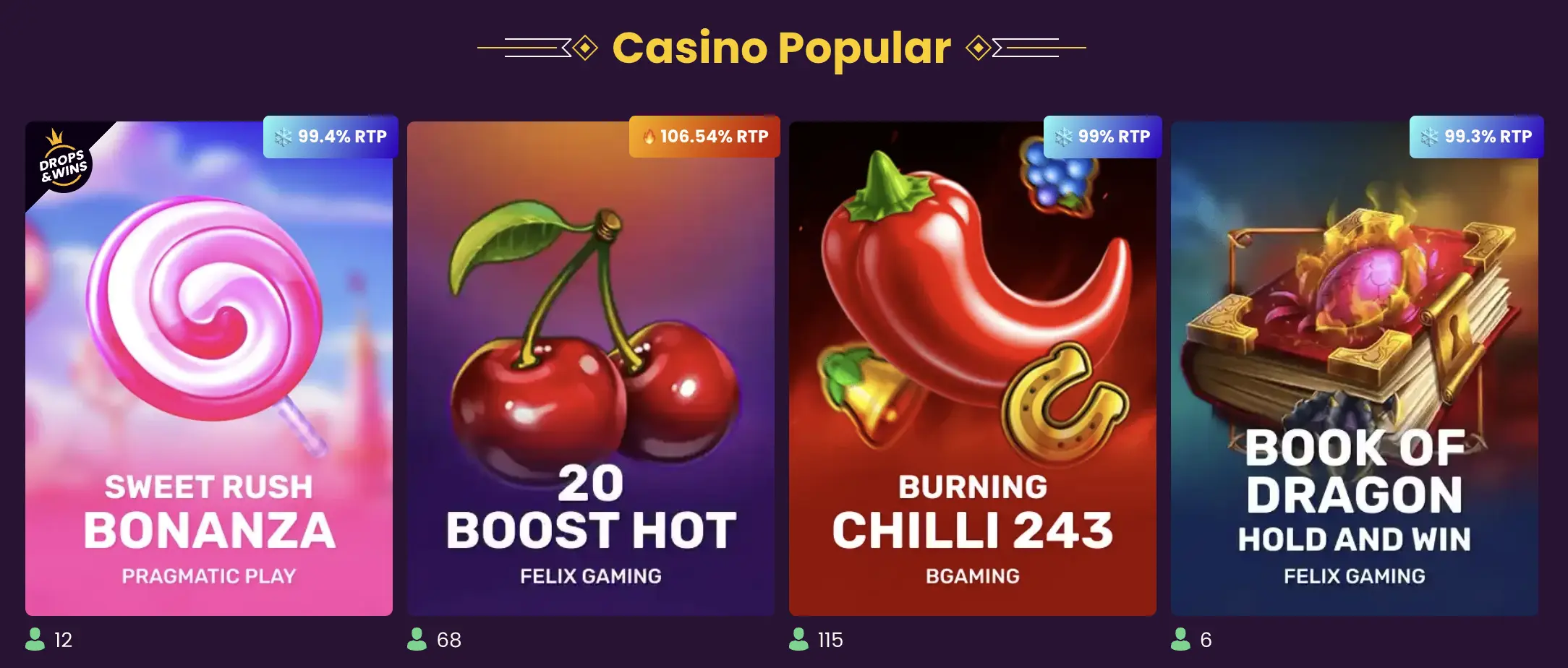 Bizzo Online Casino Games