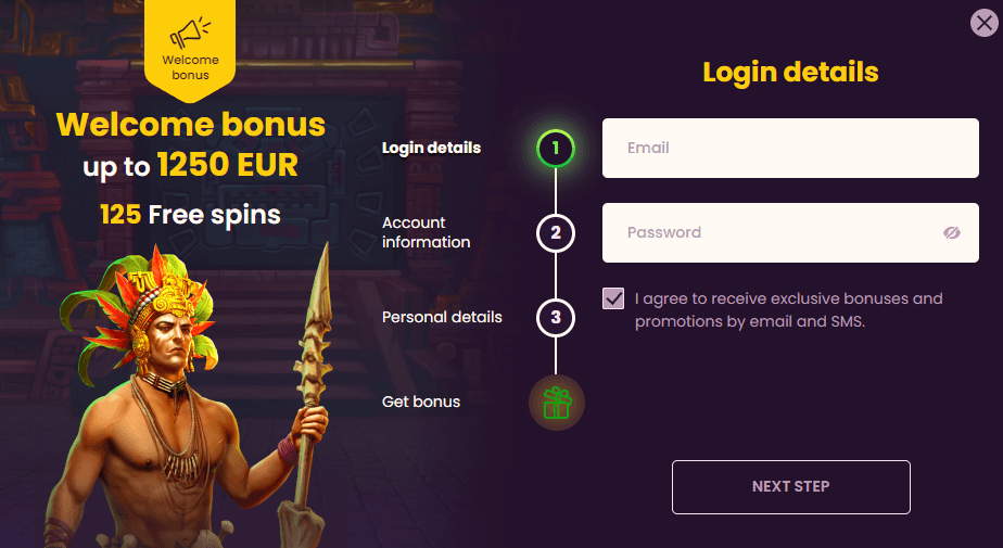 Bizzo Casino Registration